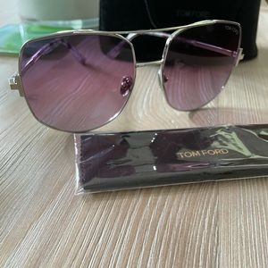 Tom Ford Lennox Oversize (OS) Aviator Sunglasses